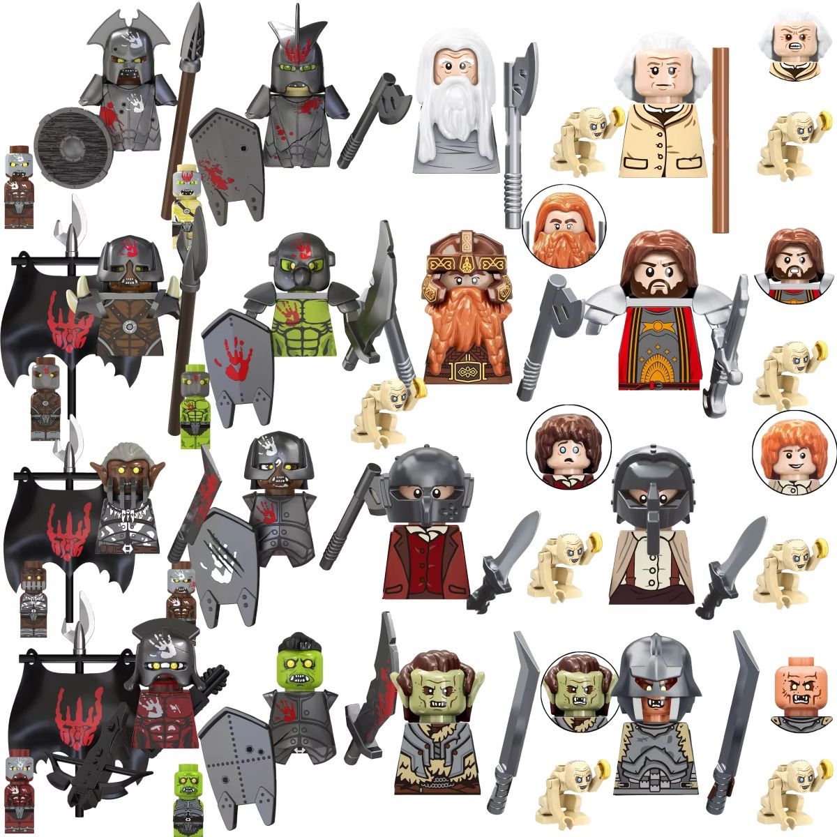 Building Block Mini - 블라인드 박스 TV6410 미니 액션 피규어