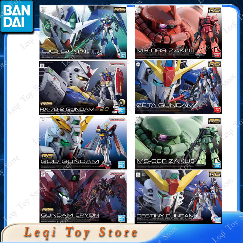 Bandai Model Gundam Rg - 반다이 오리지널 RG MS-06F-06S 00 QAN