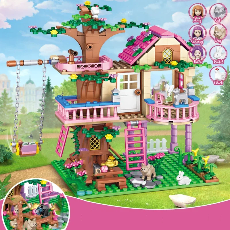프렌즈 시티 트리 하우스 여름 휴가 빌라 캐슬 빌딩 블 - Lego Set City 리뷰 및 가격