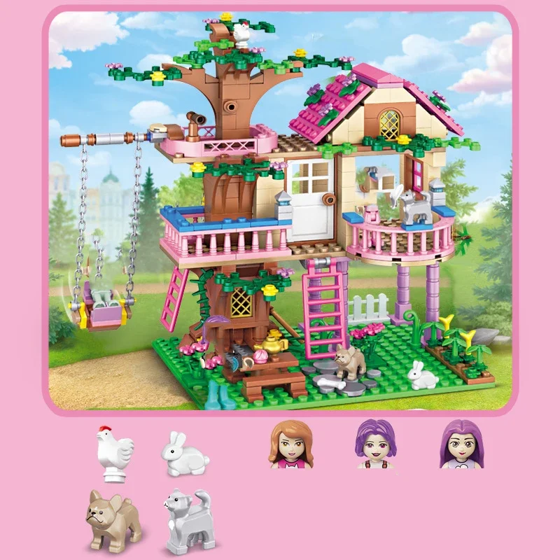 프렌즈 시티 트리 하우스 여름 휴가 빌라 캐슬 빌딩 블 - Lego Set City 리뷰 및 가격