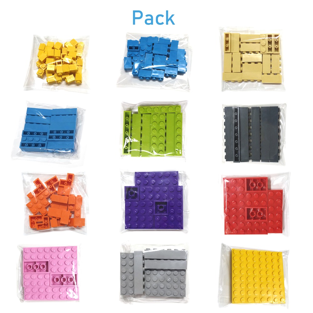 50 개 DIY 빌딩 블록 볼록 좌석 벽돌 2x2 도트 - Lego Set Creator 리뷰 및 가격