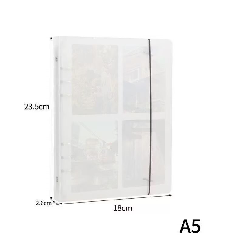6링 바인더 커버 4포켓 바인더 트레이딩 카드 앨범 홀 - Trading Card Binder 리뷰 및 가격